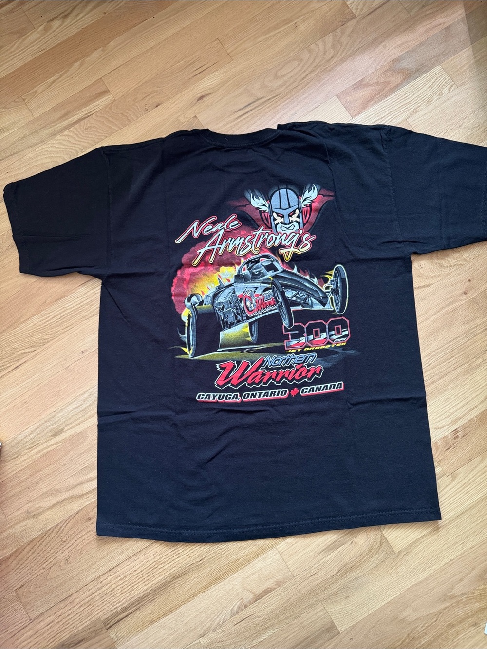 Ned Armstrong Nitro Warrior Graphic Tee - Black